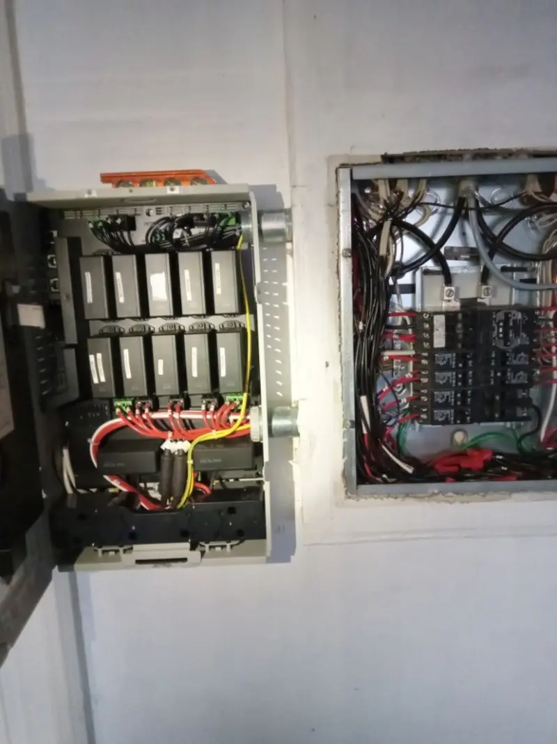 Electrical panel upgrade completed for Commercial Electrician Services in Shenango